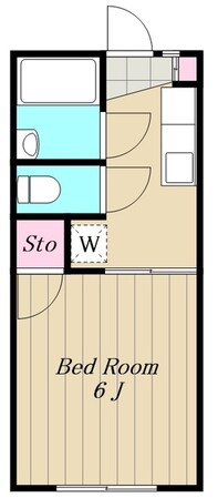 目黒本町ハイツの物件間取画像